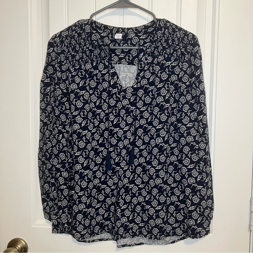 Paisley long sleeve shirt